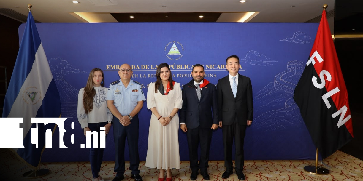 Foto: Nicaragua conmemora la Revolución en China/TN8