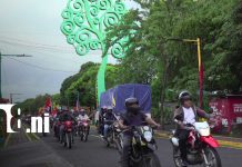 Familias Sandinistas de Ometepe celebran el 47/19 con una diana revolucionaria Foto: Diana revolucionaria en Ometepe en celebración del 47/19/TN8