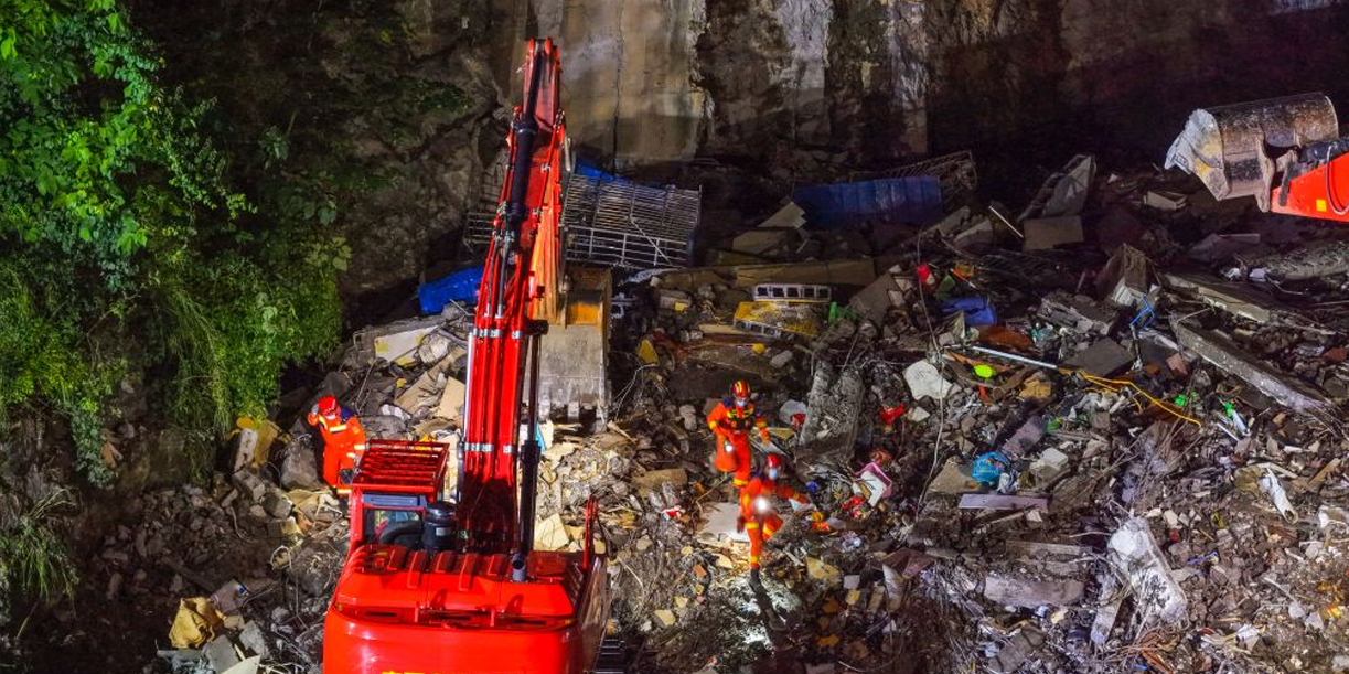 Foto: Derrumbe en China deja ocho muertos y 34 desaparecidos/Cortesìa