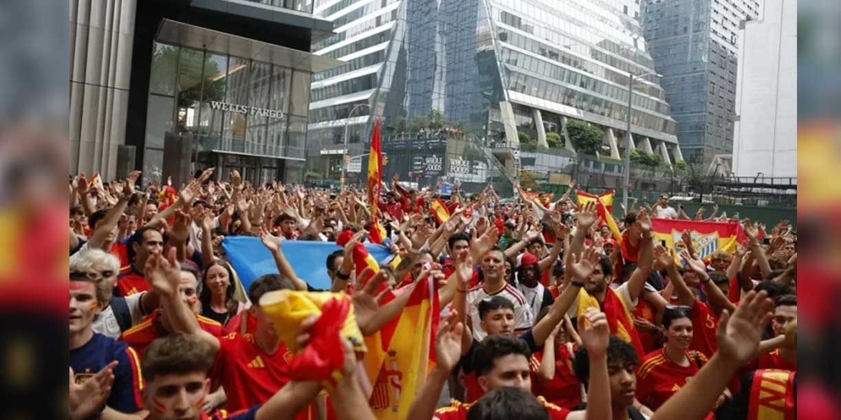 Foto: España enciende la pasión antes de la final mundial/Cortesía