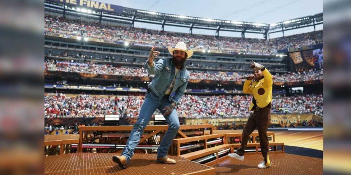2 Foto: Post Malone brilla en la final del Mundial 2026/Cortesía