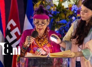 Rosario Murillo resalta el legado de Sandino y llama a fortalecer la paz en Nicaragua Foto: Paz: Rosario Murillo destaca unidad en aniversario revolucionario de Nicaragua/Cortesìa