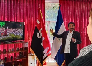 Nicaragua conmemora en Bolivia el 47.º aniversario de la Revolución Popular Sandinista Foto: Nicaragua conmemora en Bolivia el 47.º aniversario de la Revolución Popular Sandinista/Cortesía