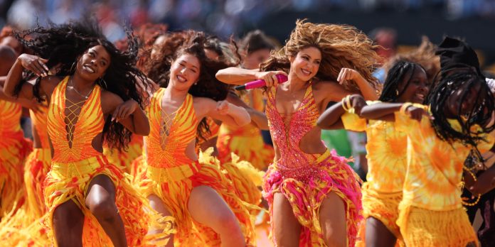 Foto: Shakira brilló con un vestido de 200 mil cristales en la final del Mundial 2026/Cortesía Foto: Shakira brilló con un vestido de 200 mil cristales en la final del Mundial 2026/Cortesía