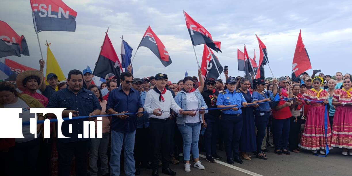 Foto:Nicaragua inaugura la Carretera Costanera y transforma la conexión del Pacífico/TN8