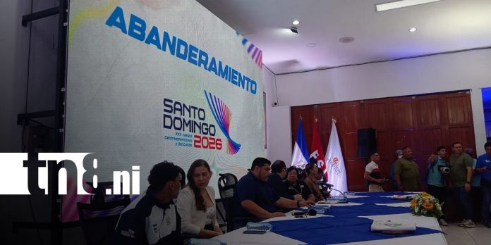2 Foto: Nicaragua abandera a su delegación deportiva/TN8