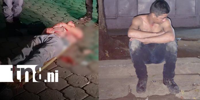 Foto: Un accidente y un violento asalto marcan la madrugada en Managua/TN8 Foto: Un accidente y un violento asalto marcan la madrugada en Managua/TN8