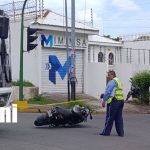 Foto: Accidente deja herido a Renato Punyed en Managua/TN8