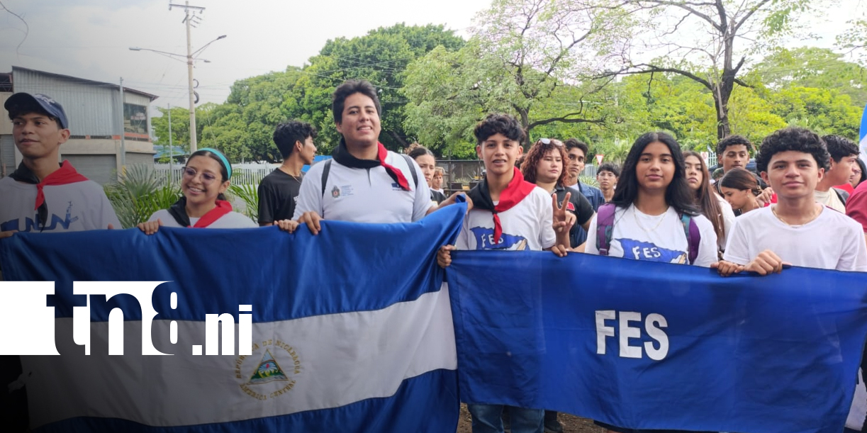 Foto: Juventud Sandinista conmemora el Día Nacional del Estudiante en homenaje a los Héroes y Mártires/TN8