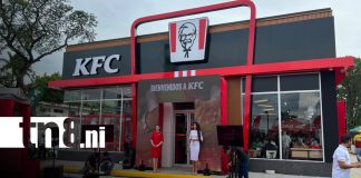 Foto: KFC inaugura su primera sucursal en Nicaragua/TN8