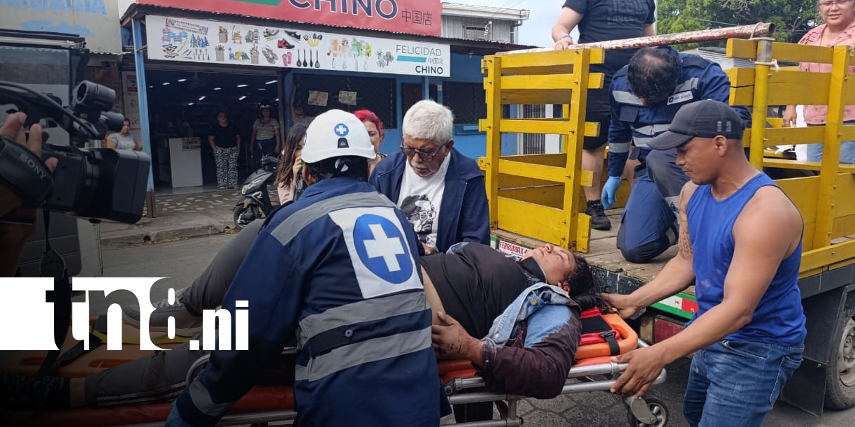 Foto: Accidente deja motociclista lesionada en Cuajachillo 2/TN8