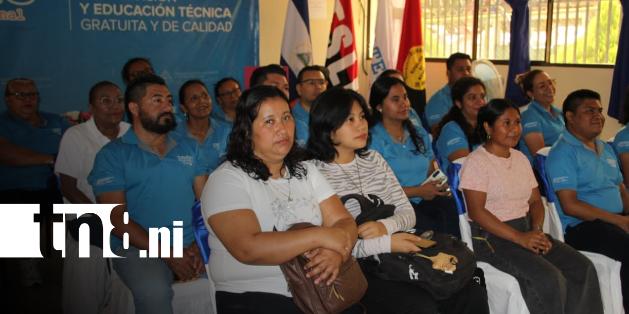 Foto: Educación técnica destaca en congreso realizado en Somoto/TN8