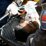 Foto: Hernán Gil sobrevive ocho días bajo escombros/Cortesía