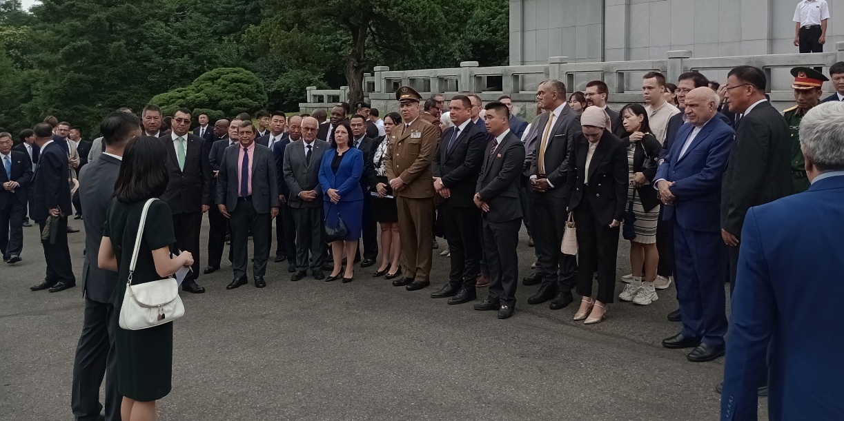 Foto: Embajada de Nicaragua en Corea visita emblemático sitio histórico de la Revolución Coreana/Cortesía