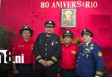 Bomberos Unidos celebra 80 años de servicio y compromiso con Nicaragua Foto: Bomberos Unidos celebra 80 años de servicio y compromiso con Nicaragua/TN8