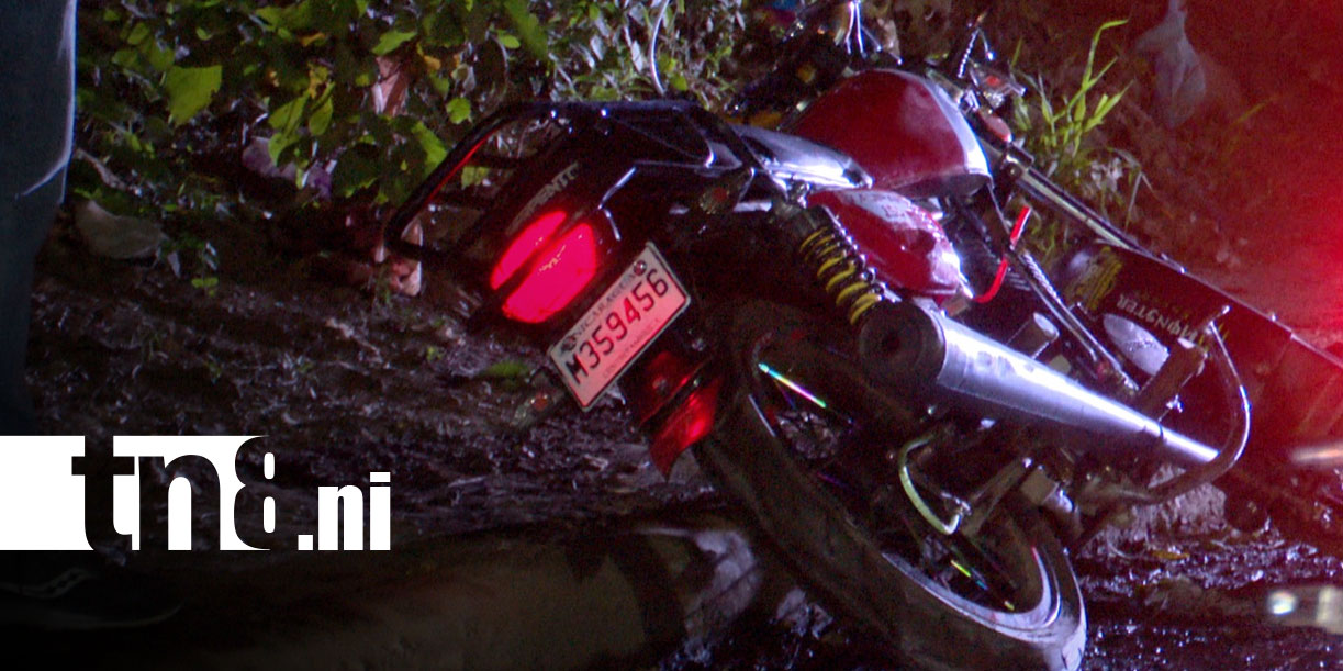 Foto: Dos accidentes dejan un motociclista grave y un taxista lesionado en Managua/TN8