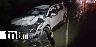 Foto: Motociclista fallece tras colisionar contra un vehículo en carretera a El Crucero/TN8