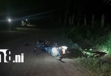 Foto: Accidente deja muerto a motociclista en Madriz/TN8