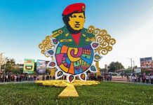 Foto: Nicaragua honra el legado del comandante Hugo Chávez/Cortesía