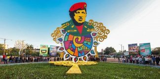 Foto: Nicaragua honra el legado del comandante Hugo Chávez/Cortesía