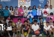 Foto: INATEC entrega utilaje deportivo a estudiantes de Granada/TN8
