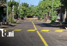 Managua avanza con nuevas calles en Ciudad Belén para mejorar la vida familiar Foto: Managua mejora calles en Ciudad Belén/tn8