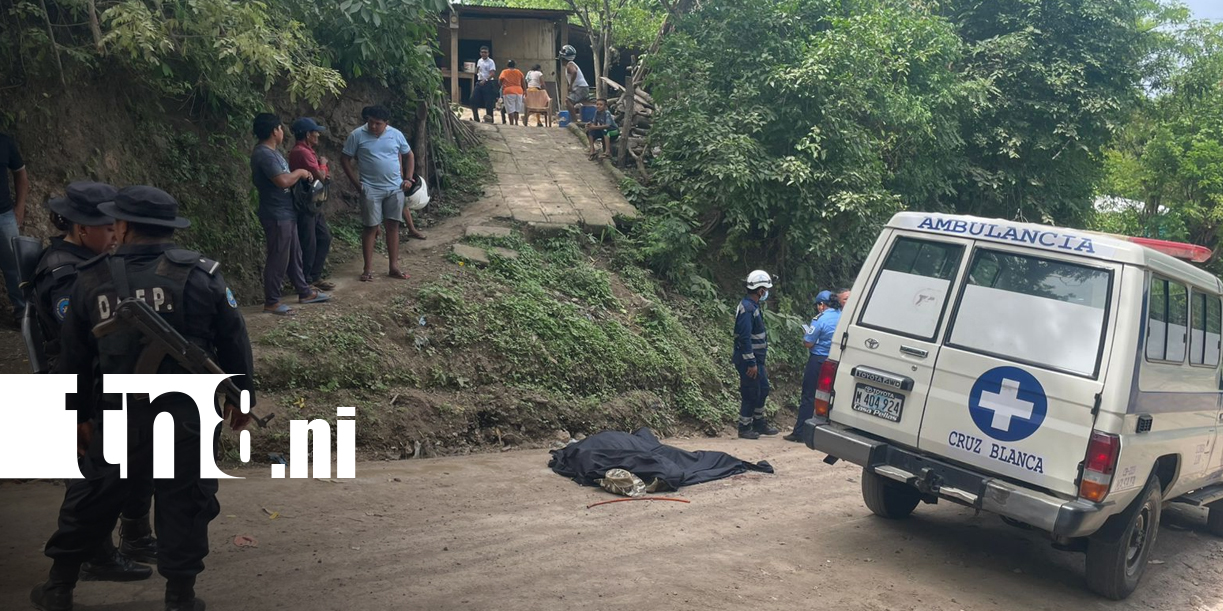Foto: Le roban el celular y lo asesinan de una puñalada en El Valle de La Laguna, Masaya / TN8