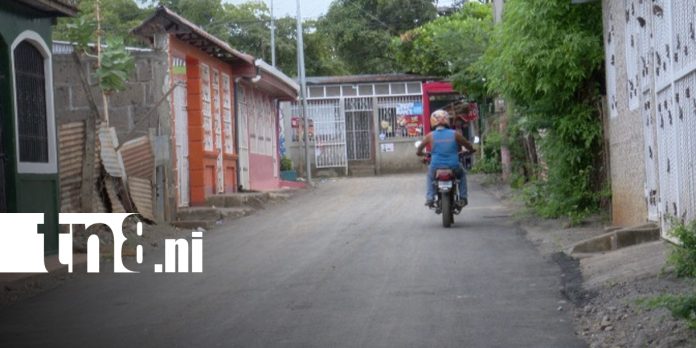 FotoAvanza la modernización vial en Managua con nuevas cuadras en el barrio 31 de Diciembre/TN8