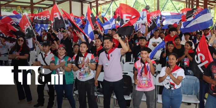 2 Foto: Jóvenes ratifican respaldo al liderazgo sandinista durante congreso en Siuna/TN8
