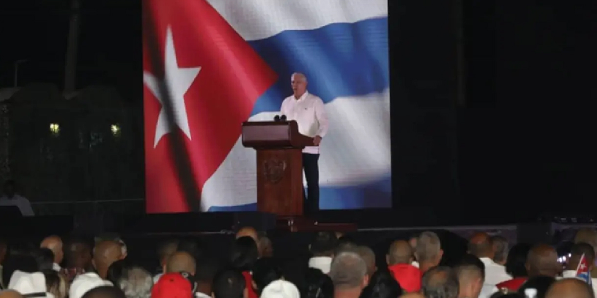 Foto: Díaz-Canel denuncia “asfixia” contra Cuba/Cortesía