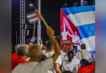 Foto: Díaz-Canel: “En pie de lucha”/Cortesía