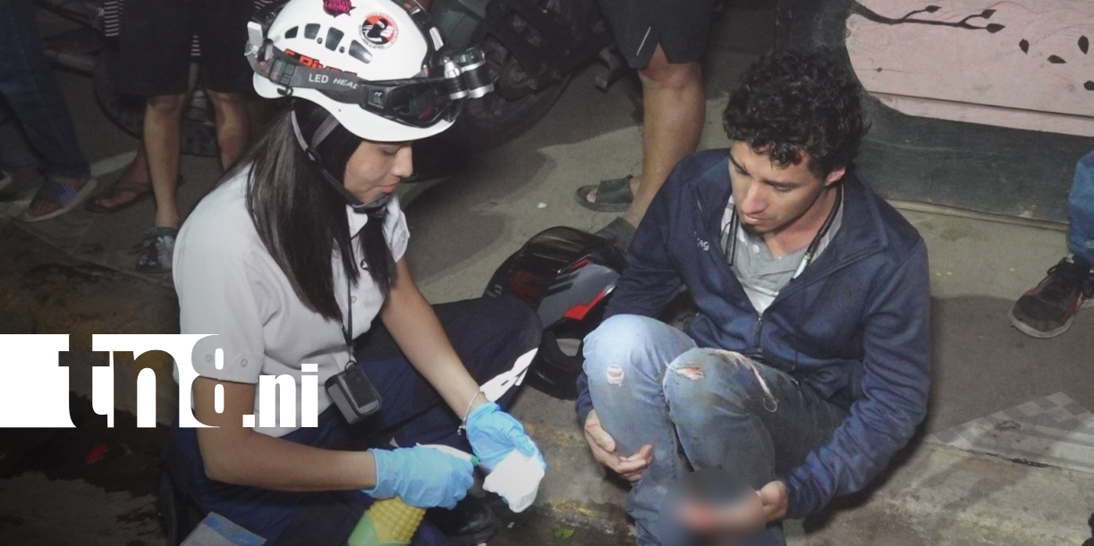Foto: Accidente en Estelí deja dos lesionados/TN8