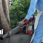 MINSA refuerza lucha contra el dengue con jornada casa a casa en barrio Ariel Darce Foto: MINSA combate el dengue en barrio Ariel Darce/TN8