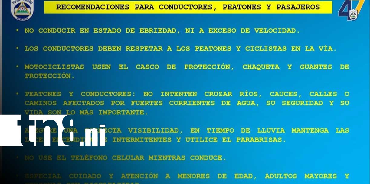 Foto: Siete capturados por delitos en Masaya/TN8