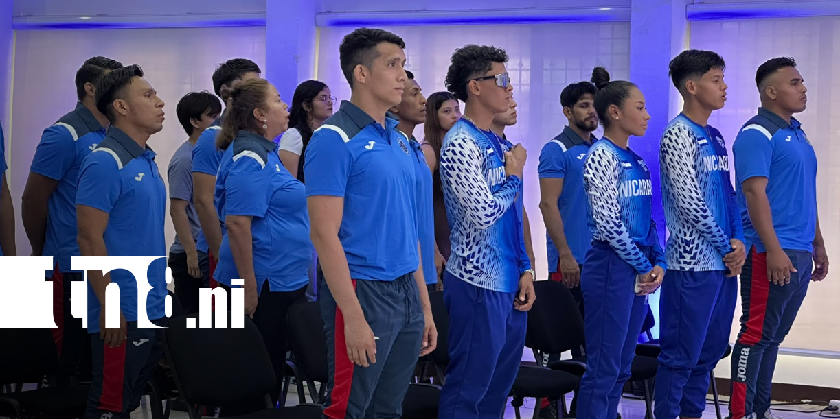 Foto: Nicaragua abandera a sus selecciones rumbo a torneos/TN8