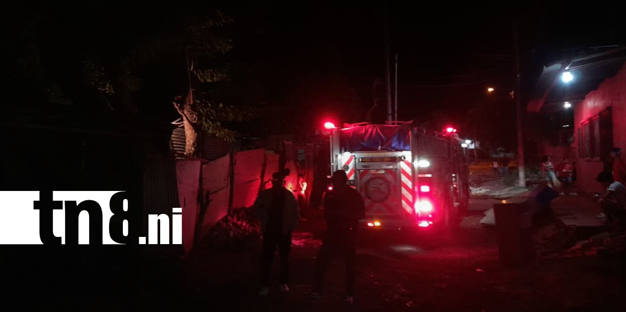 Foto: Vecinos evitan tragedia al controlar incendio en una vivienda de Managua/TN8