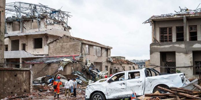 3 Foto: China intensifica rescates en Hubei/Cortesía