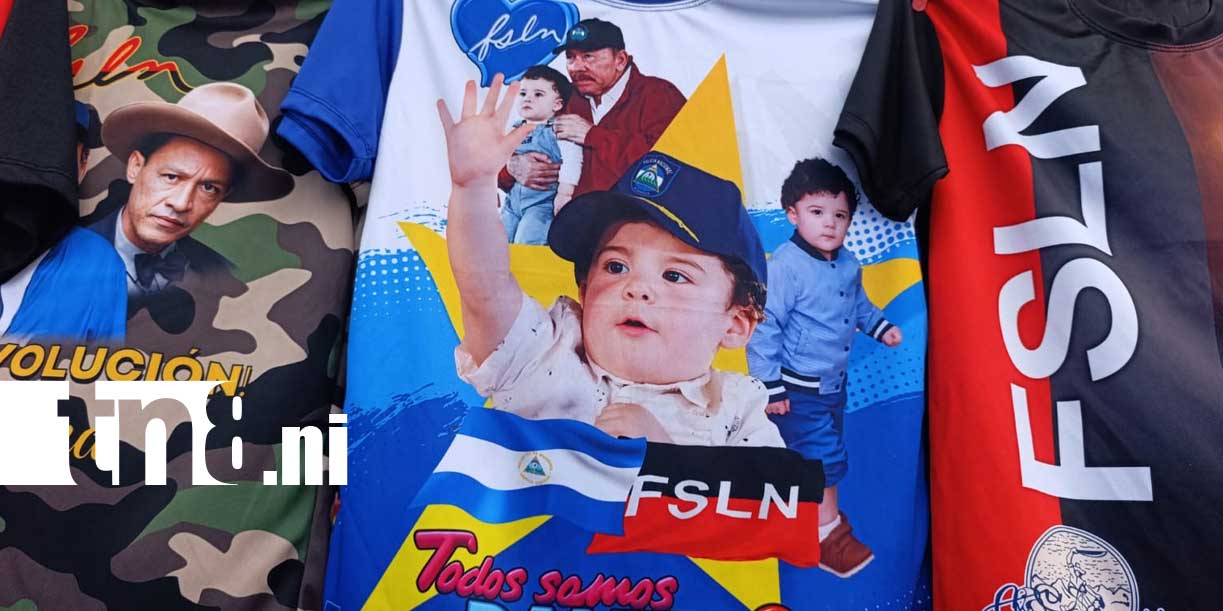 Foto: Se disparan las ventas de productos alusivos al 47/19 en Managua / TN8
