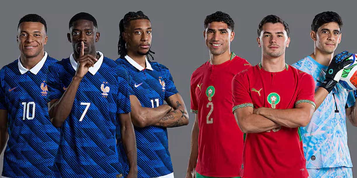 Foto: ¿Francia o Marruecos? La IA da su pronóstico/Cortesía