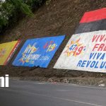 Foto: Muralismo transforma entrada sur de Ocotal con arte y cultura/TN8