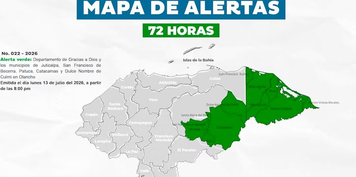 Foto: Inundaciones en Honduras: COPECO activa alerta verde/cortesìa
