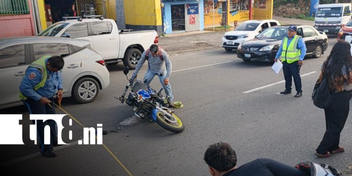 foto: Motociclista relata accidente que dejó a joven lesionada/TN8 foto: Motociclista relata accidente que dejó a joven lesionada/TN8