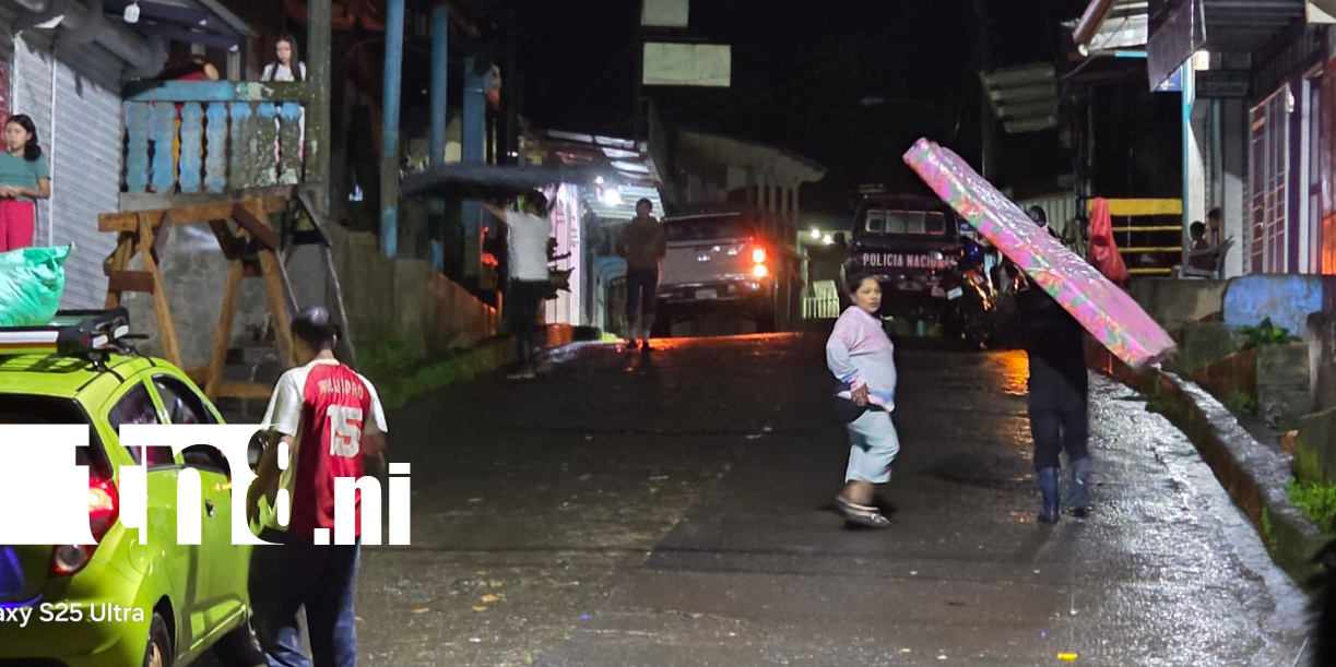 Foto: Inundaciones en Paiwas obligan a evacuar familias/TN8