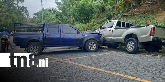 3 Foto: Pastor y sacerdote sobreviven a violento choque en la Isla de Ometepe / TN8