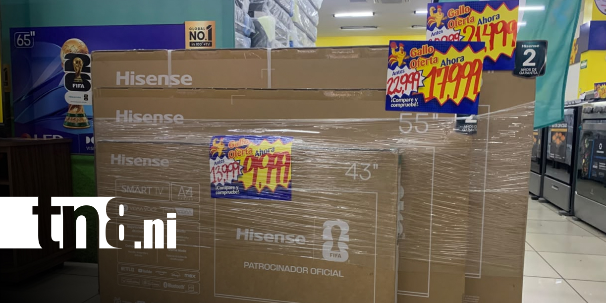 Foto: Hisense y Gallo más Gallo presentan televisores UHD y QLED en Nicaragua/TN8