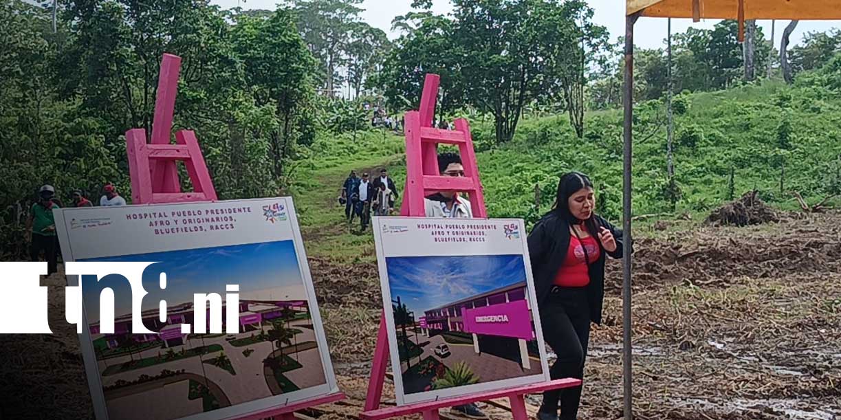 Foto: Bluefields inicia la construcción de un hospital regional que transformará la salud del Caribe Sur/TN8