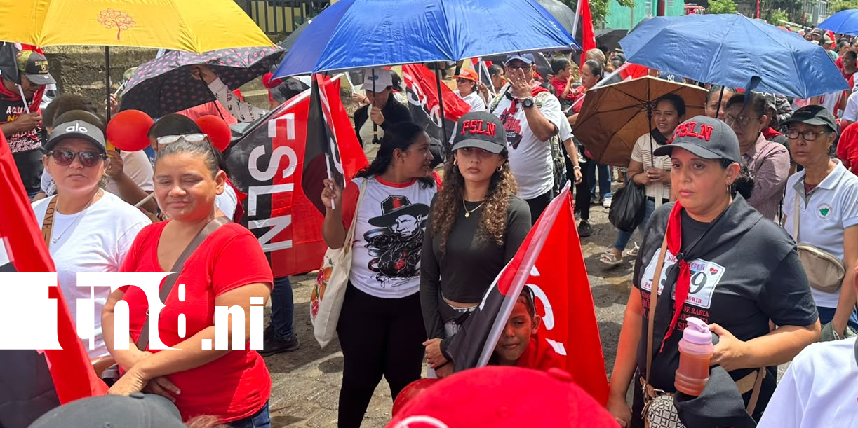 Foto: Nandaime reúne a miles en caminata por el 47 aniversario de la Revolución/TN8