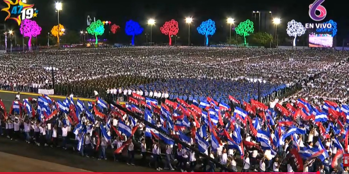 Foto: Juventud de Nicaragua protagoniza multitudinario desfile/Cortesìa