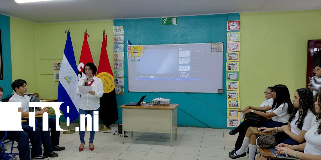 Foto: MINED garantiza la continuidad educativa /TN8