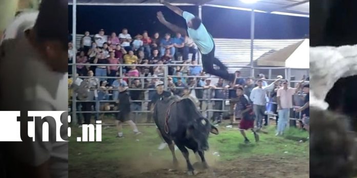 3 Foto: Toro embiste y deja gravemente herido a un hombre durante corrida en Jinotepe / TN8